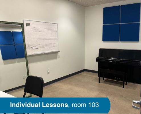 Individual Lessons, room 103