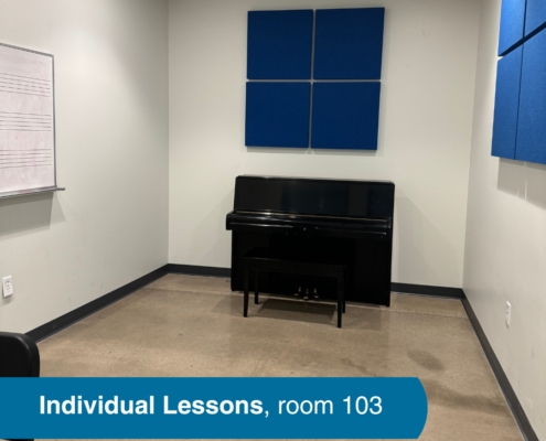 Individual Lessons, room 103(1)