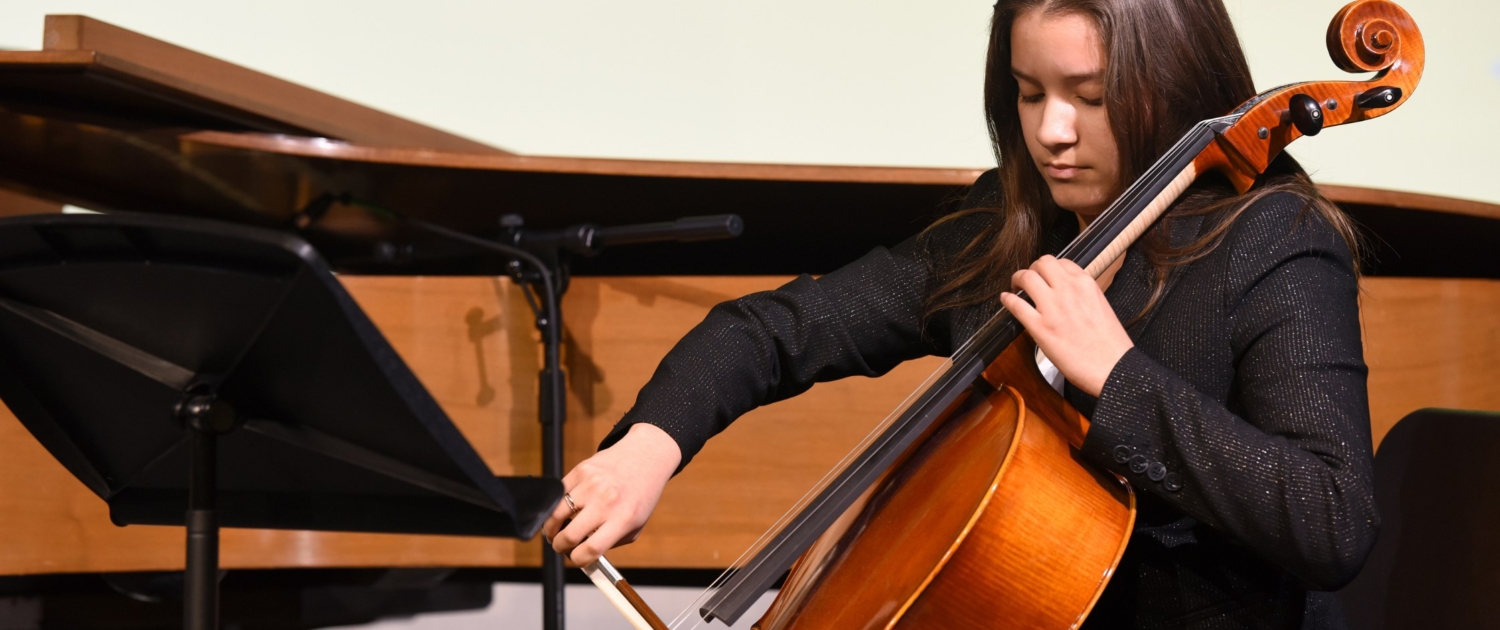 Youth Playing Cello